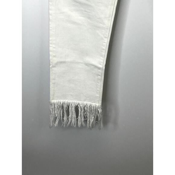 3 x 1 NYC High-Rise Straight Cropped Fringe Jeans - Picture 6 of 11